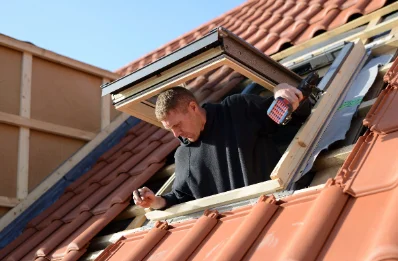 Pose de fenêtres de toit Velux à Cesseville